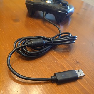 Controller Xbox 360 Nero Cablato Compatibile