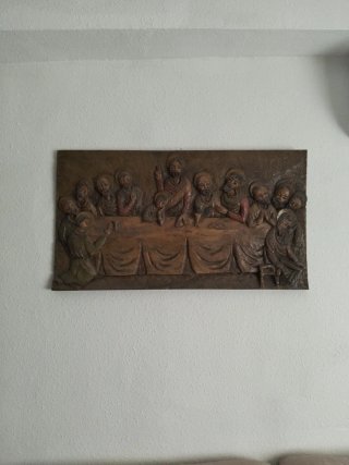 Cuadro Madera La Santa Cena
