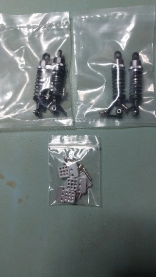 Kit ammortizzatori e supporti modellismo