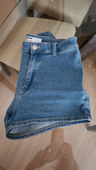 Shorts vaqueros azules