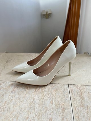Zapatos Salón Charol Tacón Fino Elegantes