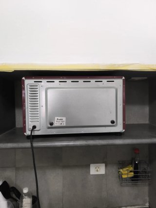 Horno Eléctrico Rojo Comelec