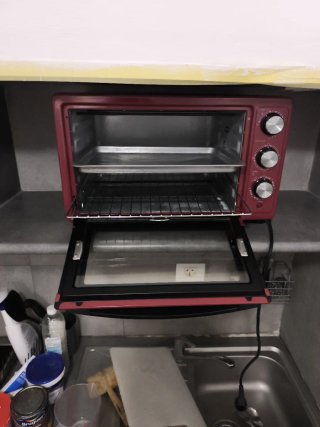 Horno Eléctrico Rojo Comelec