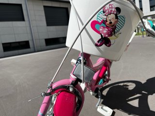 Bicicleta infantil Minnie rosa