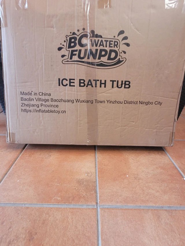 Bañera Hielo Crioterapia Oval 120x70x70cm