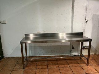 Mesa de trabajo acero inoxidable