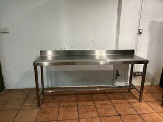 Mesa de trabajo acero inoxidable