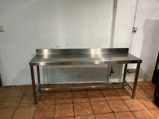 Mesa de trabajo acero inoxidable