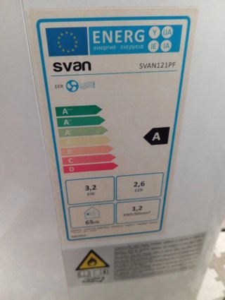 Aire Acondicionado Portátil Svan Blanco