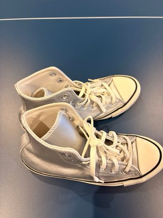 Zapatillas Converse Plata/Blanco talla 39