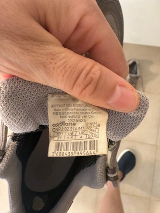 Zapatillas trekking Quechua beige/marrón