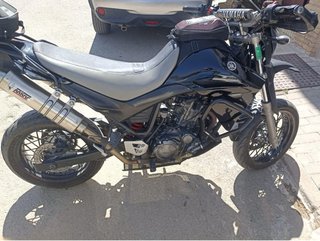Yamaha XT 660x Negra