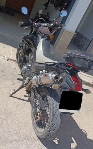 Yamaha XT 660x Negra