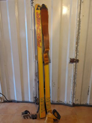 Esquís Fischer Xtreme 175cm con Pieles