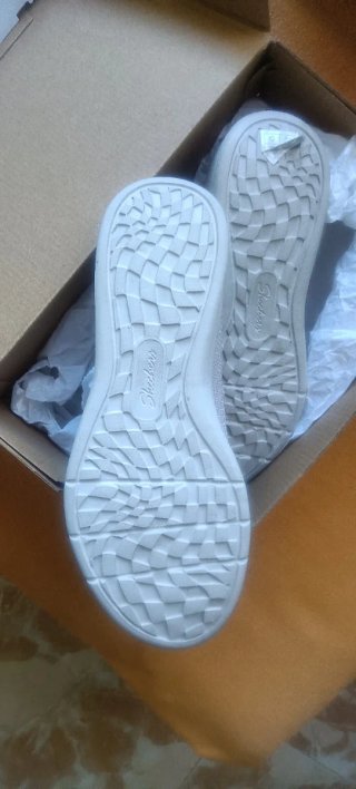 Zapatos Skechers Arch Fit Mujer Gris