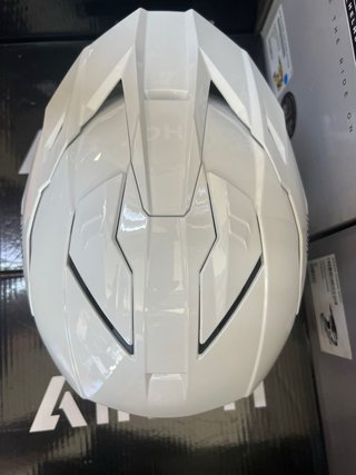 Casco moto M Airoh Trial blanco