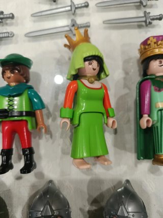 Playmobil ejercito de Caballeros Dragón Verde
