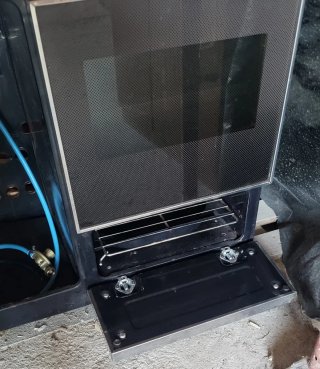 Cucina a gas GPL con forno