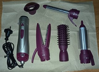 Set moldeador de pelo.