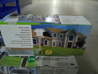 Luces Solares Jardín (Pack 3u o 10u)