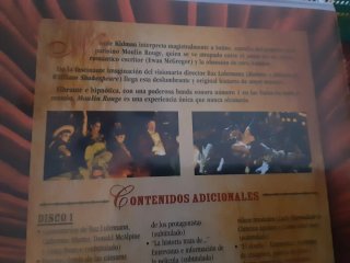 DVD Moulin Rouge! (Español)