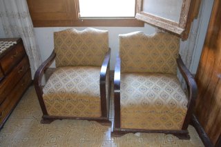Conjunto de muebles de dormitorio.