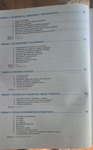 Matematicas secundaria adultos. Fdo. Gallego.