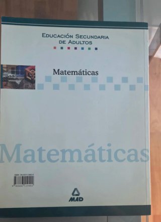 Matematicas secundaria adultos. Fdo. Gallego.