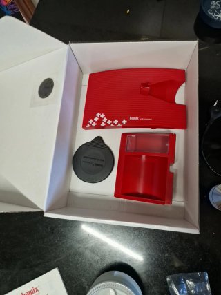 Batidora Bamix Swissline Roja