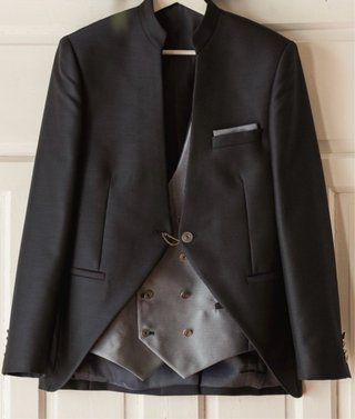Traje Novio Azul Celso Prieto talla M