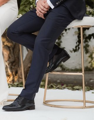 Traje Novio Azul Celso Prieto talla M