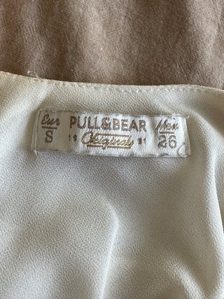 Blusa blanca con encaje