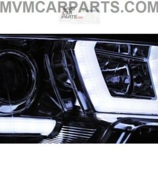 Articulo: FAROS VOLKSWAGEN T5 GP TIPO U LED BLACK