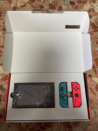 Nintendo Switch + Mando Pro + MicroSD + Protector.