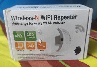 Repetidor WiFi + Cable LAN