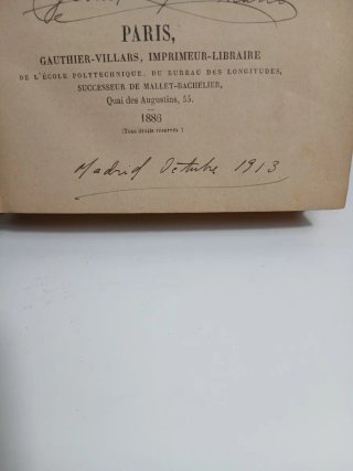 Calculo, tomoI,encuadernación Holandesa año 1886
