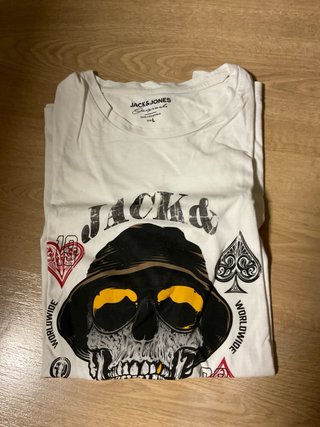 Lote 5 Camisetas Jack & Jones Talla L