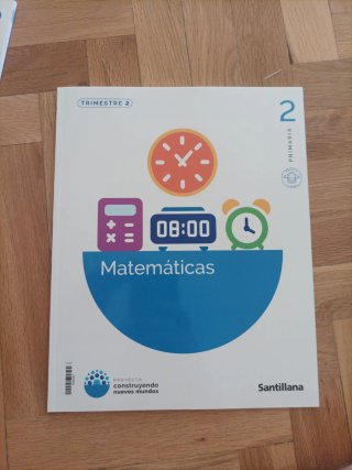 Matemáticas 2° Primaria. Santillana