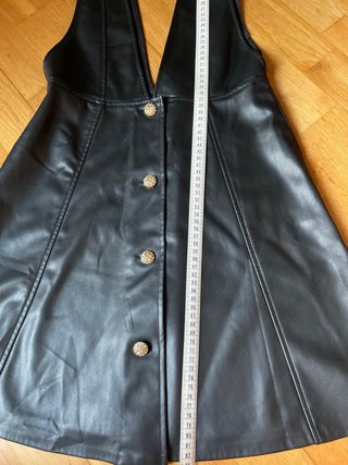 Falda Zara efecto piel Talla XS