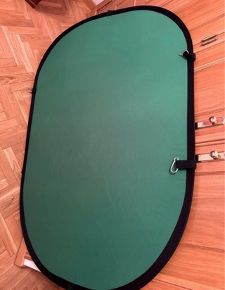 Telón Croma Reversible Plegable 2 en 1