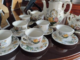 Juego de café de La Cartuja de Sevilla