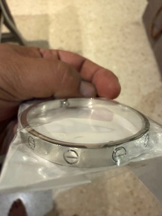 Pulsera Cartier Love Plata