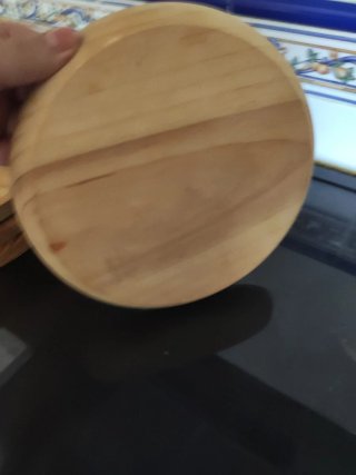Set de 4 platos de madera para tapas