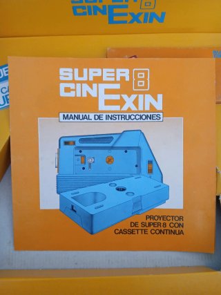 Proyector Cine Super 8 CinExin con Cassette