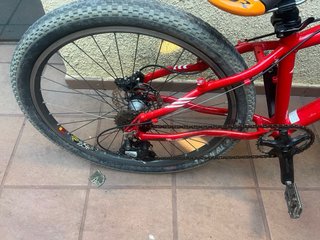 Bicicleta Dirt Jump Orbea Roja