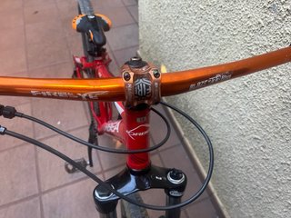 Bicicleta Dirt Jump Orbea Roja
