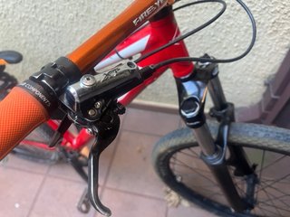 Bicicleta Dirt Jump Orbea Roja