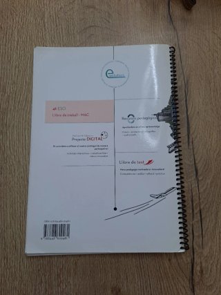 Tecnologia 4, Secundària Llibre de treball-MAC
