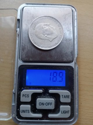 Monedas Franco 100 y 5 Pesetas Plata