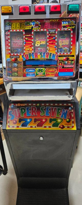 Tragaperras Mini Cirsa Super Sevens